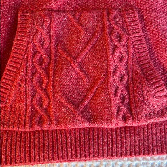 CAbi Vibrant Pink Cowl Neck Sweater - Picture 4 of 6